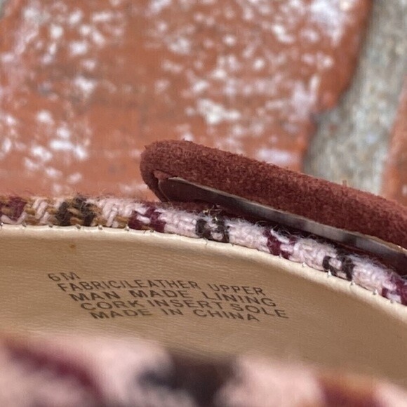 Alex Marie Clarabel Houndstooth d'Orsay Buckle Flats Women's Size 6 - Picture 7 of 8